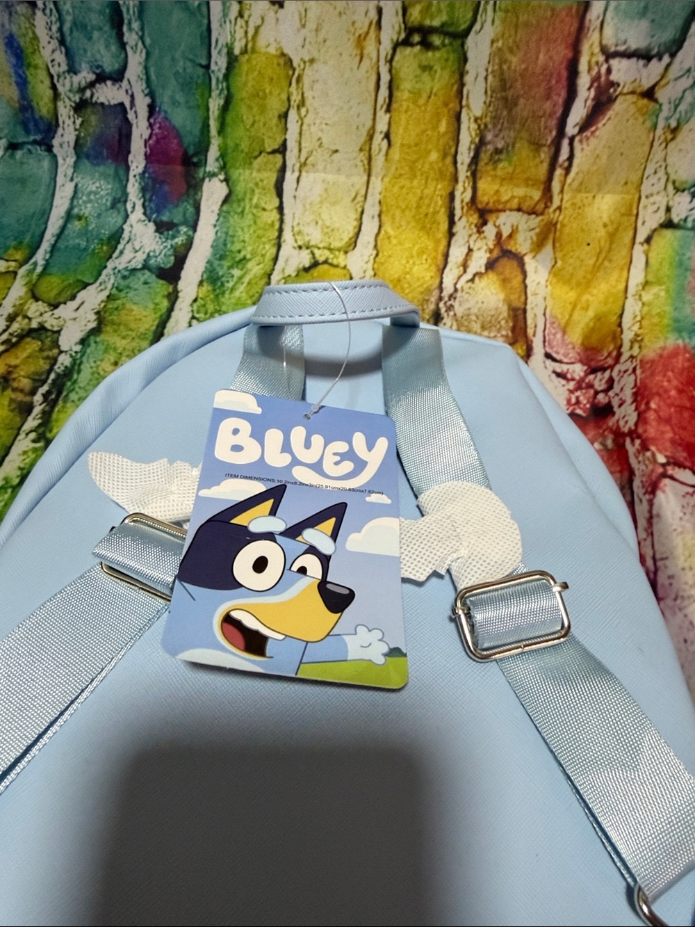 Blue Cartoon Dog Mini Backpack - Bluey - Picture 6 of 7